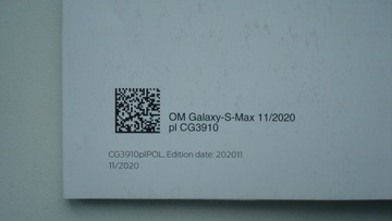 FORD Galaxy 19-23 Дополнительное руководство пользователя Ford S-MAX 11/2020 PL