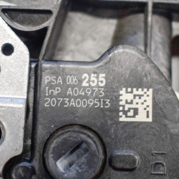 CITROEN DS3 PŘEDNÍ PRAVÝ ZÁMEK DVEŘE RHD 2073A009513 A04973 2013