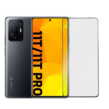 SZKŁO HARTOWANE 5D FULL DO Xiaomi 11T / 11T Pro