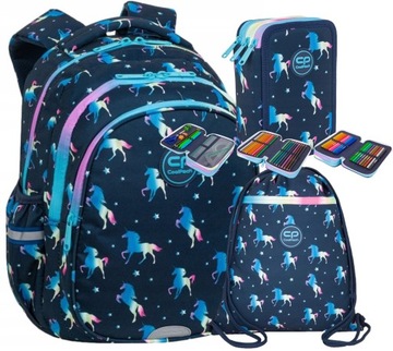 CoolPack PLECAK SZKOLNY MŁODZIEŻOWY+PIÓRNIK+WOREK