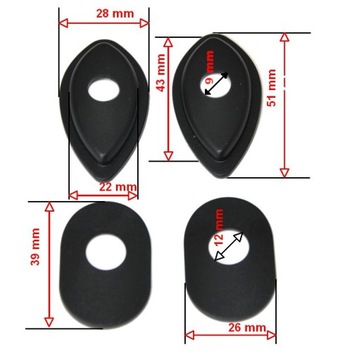 КРЫШКИ ПОВОРОТОВ ДЛЯ МОТОЦИКЛОВ HONDA