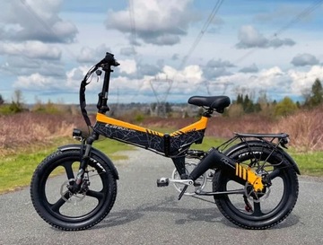 LANKELEISI G650 Складной электрический горный велосипед 500 Вт 12,8 Ач 110 км 35 км/ч