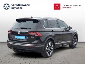 Volkswagen Tiguan II SUV 2.0 TDI 190KM 2016 Volkswagen Tiguan Highline Pakiet R-line Kamery 360 Pamiec foteli LED TOP, zdjęcie 4