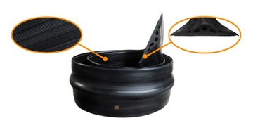 USZCZELKA GARAŻOWA, PRÓG DO BRAMY 165x32 mm - 3M USZCZELKA PROGOWA B-667