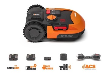 РОБОТ-КОСИЛКА WORX LANDROID 500M WR900E WIFI + ACS
