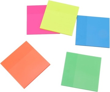 Kolorowe Samoprzylepne Naklejki Na Notatki - Wodoodporne Samoprzylepne Nota