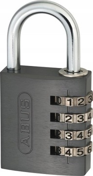 ABUS KŁÓDKA 724/40 SZYFROWA ZMIENNY KOD GYM SZAFKA TITANIUM/TYTANOWY