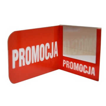 Stopery na listwy cenowe - Promocja