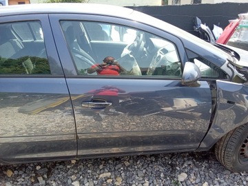 KL DRZWI PRAWY PRZÓD OPEL CORSA D 06- 5D GOŁE Z168