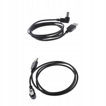 Przedłużenie kątowe USB2.0 do typu B o 90°