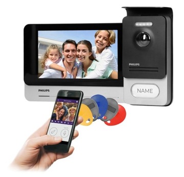 Zestaw Wideodomofon WIFI Philips Connect aplikacja