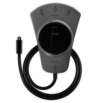 Переключатель TOSLINK, оптический разветвитель 3x1 SPDIF