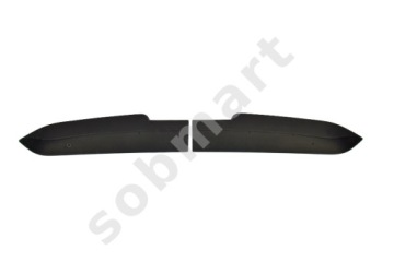 VW TRANSPORTER T5 2003-2015 спойлер козырек элерон ABS матовый черный SOBMART