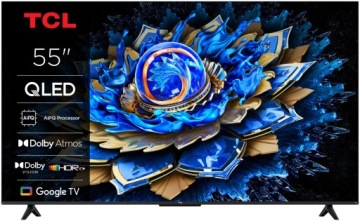 Telewizor TCL 55T69C QLED 55'' 4K Ultra HD Google TV