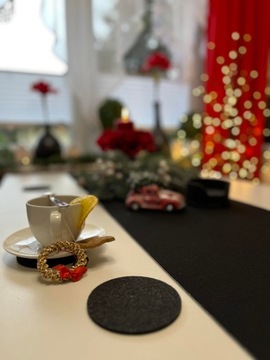 Рождественская дорожка из фетра 30х100