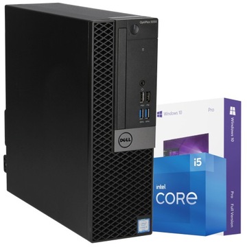 Komputer do pracy DELL Optiplex 5050 SFF i5-7500 64 GB 1TB SSD Win10Pro PC