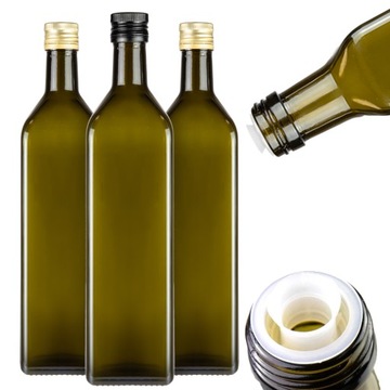 10x Butelka MARASCA OLIWKOWA 1L z DOZOWNIKIEM