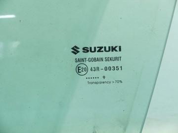 SKLO (OKNO) DVEŘE PŘEDNÍ LEVÝ SUZUKI SX4 II S-CROSS 19R