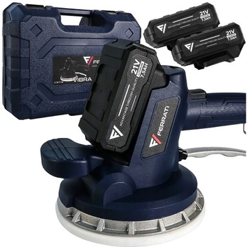 Przyssawka wibracyjna Do Płytek FERRATI VIBRA 180mm 150kg 2 x aku. 7.5Ah