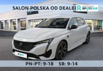 Peugeot 2022 Peugeot 308 1.6 Hybrid PHEV GT EAT8 225KM SalonPL Bogaty Focal Pano 1.6