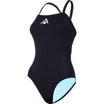 Strój do pływania Aqua Sphere Tie Back damski czarny - 12 (UK34) M
