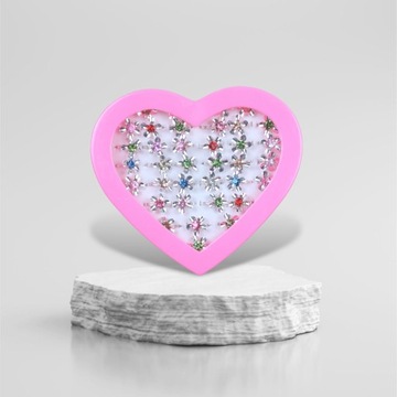 УКРАШЕНИЯ ДЛЯ ДЕВОЧКИ КОЛЬЦА НАБОР 36