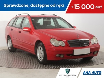 Mercedes Klasa C W203 Kombi T203 1.8 (C 200 Kompressor) 163KM 2002 Mercedes C C 200 Kompressor , 1. Właściciel