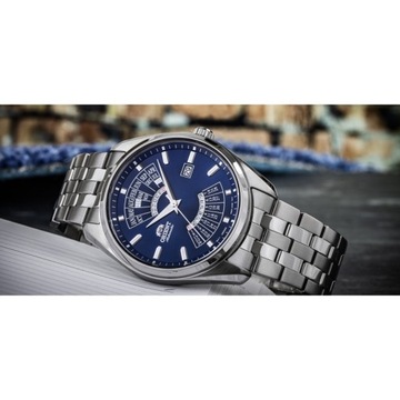 ЧАСЫ-КАЛЕНДАРЬ МНОГОЛЕТНИЙ ORIENT с гравировкой