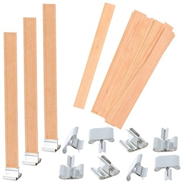 10 sztuk 13cm drewniane świece knot z Sustain