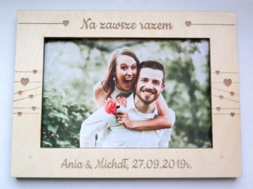 Ramka Prezent na WALENTYNKI Rocznicę Ślubu