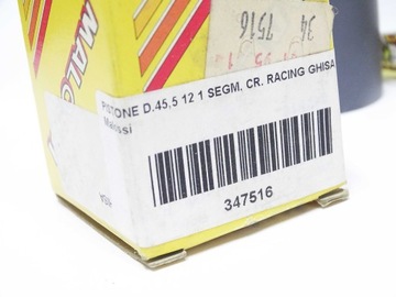 Поршень Malossi 45,5 12 мм Kymco DJ Y Honda Dio SP