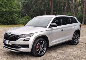Skoda Kodiaq I RS 2.0 TDI 240KM 2020 Skoda Kodiaq RS2.0Tdi 240Ps 4x4 Automat Ledy Navi Bixenon Alkantara El.Kla