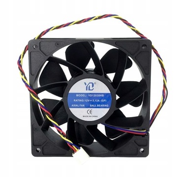 Antminer Wentylator Bitmain 12V 4PIN PWM YD12038HB