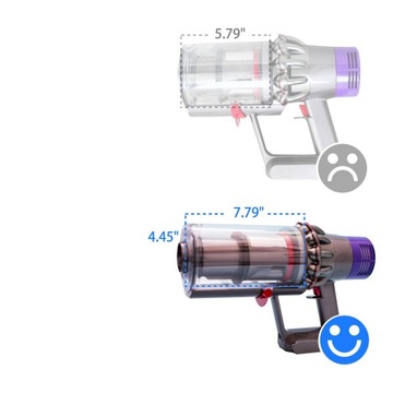 Контейнер для пыли для пылесоса FOR Dyson V10 SV12 969509-01 с отверткой