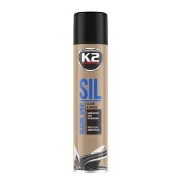 K2 SIL - 100% SILIKON W SPRAYU DO USZCZELEK 300 ml