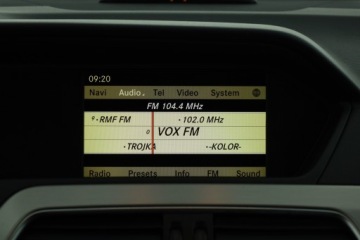 Mercedes Klasa C W204 Kombi T204 1.8 180 CGI BlueEFFICIENCY 156KM 2011 Mercedes C C 180, Salon Polska, Skóra, Xenon, zdjęcie 10