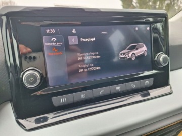 Seat Arona Crossover Facelifting 1.0 TSI 110KM 2022 Seat Arona serwis ASO 1.0TSI 110KM bezwypadkowy pakiety FullLink alufelgi, zdjęcie 29