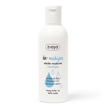 ZIAJA DE-MAKIJAŻ Mleczko micelarne nawilżające