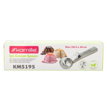 СТАЛЬНАЯ ЛОЖКА ДЛЯ МОРОЖЕНОГО ПОРЦИОНЕР