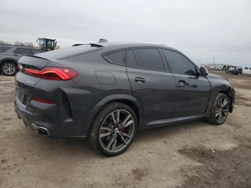 BMW X6 G06 2022 BMW X6 M50I 2022 4.4l 4.4 Benzyna 523KM, zdjęcie 3