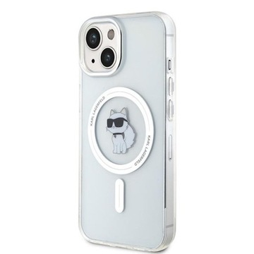 Чехол Karl Lagerfeld для iPhone 15 6,1 дюйма KLHMP15SHFCCNOT прозрачный HC