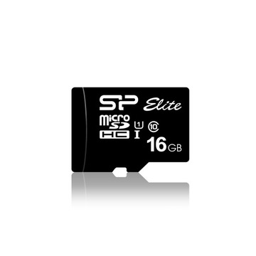 microSDHC 16 ГБ CL10/UHS-1 40/15 МБ/с Elite Adapt
