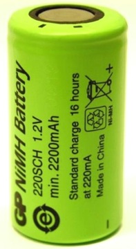 AKUMULATOR OGNIWO SC 1,2V NiMH GP 220SCH - 2,4Ah