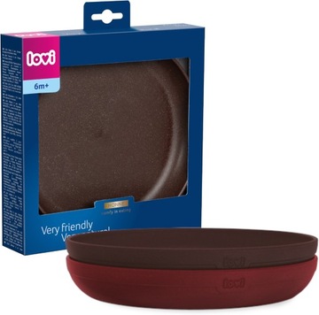 LOVI TALERZYK TALERZYKI DLA NIEMOWLĄT TAMARILLO x2