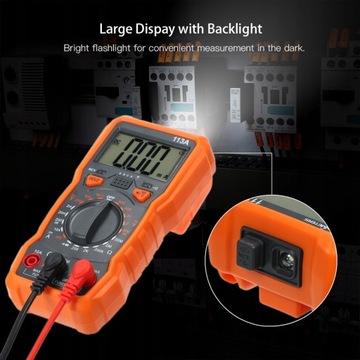 Цифровой мультиметр RICHMETERS RM113A NCV 2000
