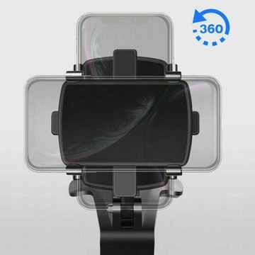 Крепление на приборную панель Mobi черного цвета с поворотом на 360°