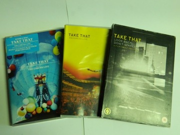 TAKE THAT Zestaw 3 DVD