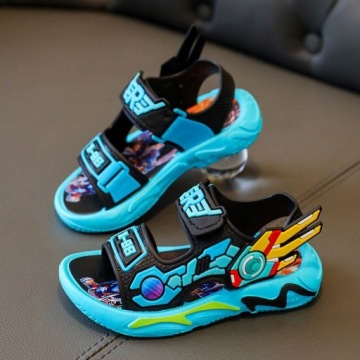 Сандалии из пеноматериала для мальчиков с мотивом робота 26