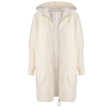 ПАЛЬТО АЛЬПАКА НА МОЛНИИ ИЗ ШЕРСТИ ЦВЕТОВ оверсайз ДЛИННОЕ