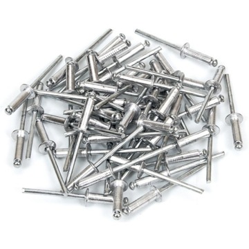 NIT ALUMINIOWE STALOWE ZRYWALNE 4,8 x 8 mm NITY 50szt